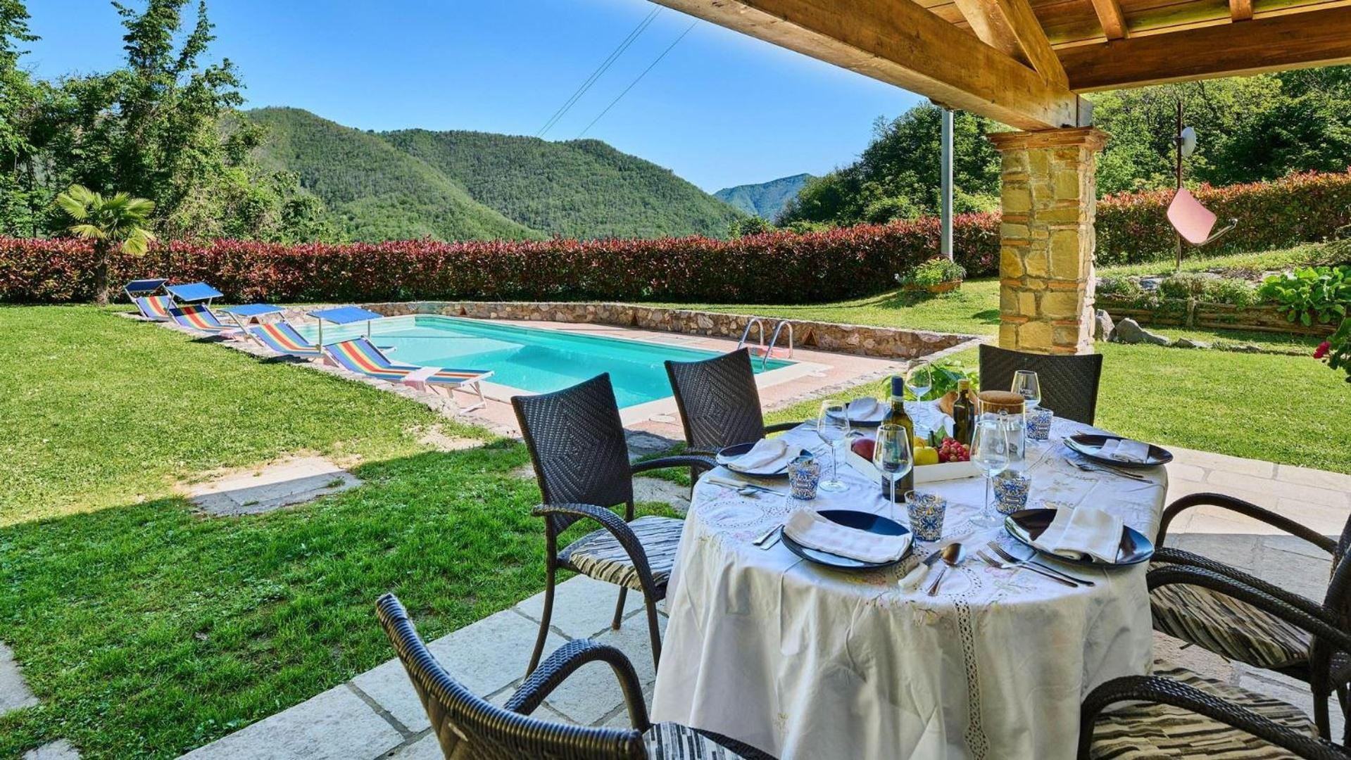 Villa La Sella Pescaglia Esterno foto