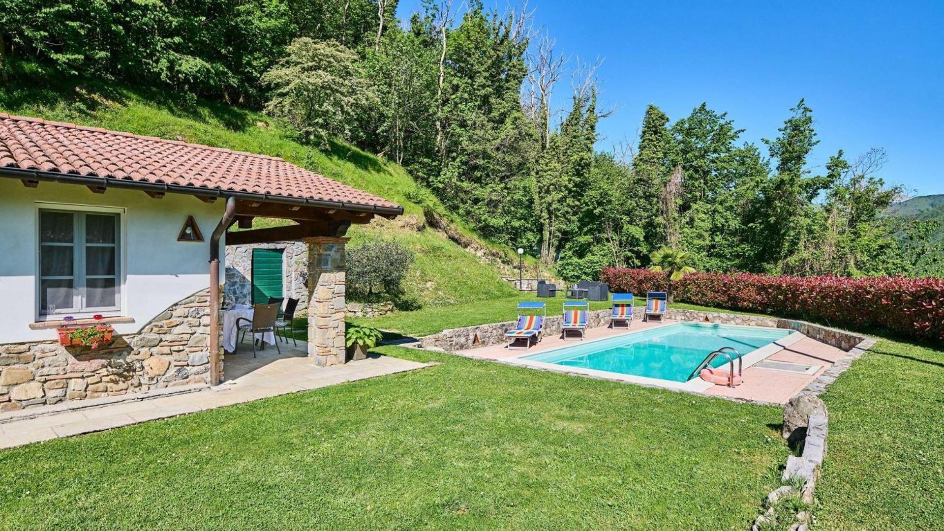 Villa La Sella Pescaglia Esterno foto